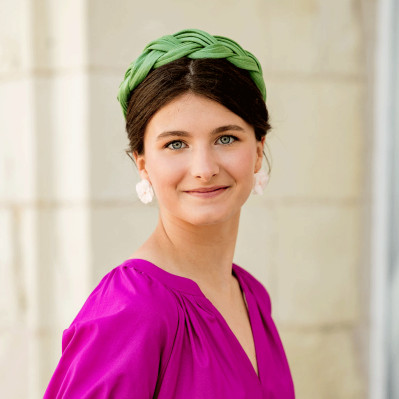 Serre-tête Tressia Vert - Bellemond - Comptoir Doré
