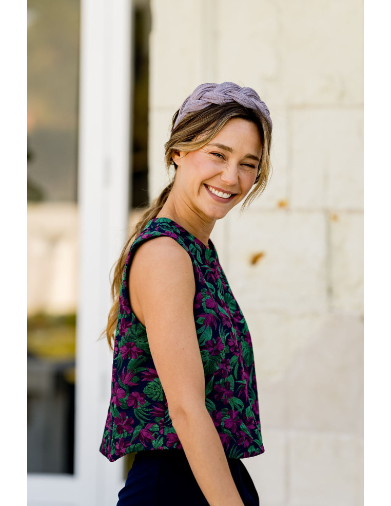 Serre-tête Tressia Lila - Bellemond - Comptoir Doré