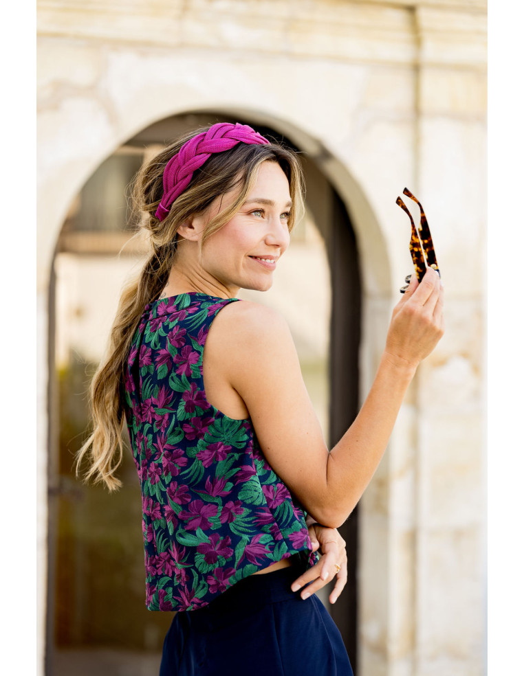 Serre-tête Tressia Bougainvillier - Bellemond - Comptoir Doré