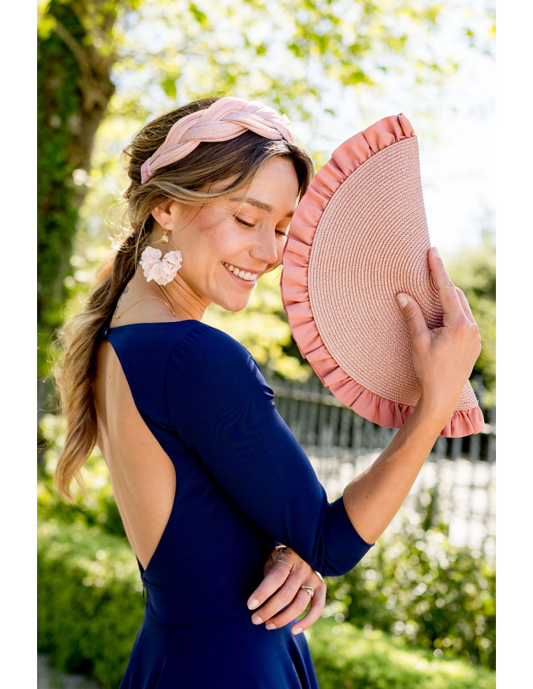 Serre-tête Tressia Rose - Bellemond - Comptoir Doré