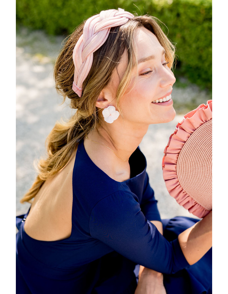 Serre-tête Tressia Rose - Bellemond - Comptoir Doré