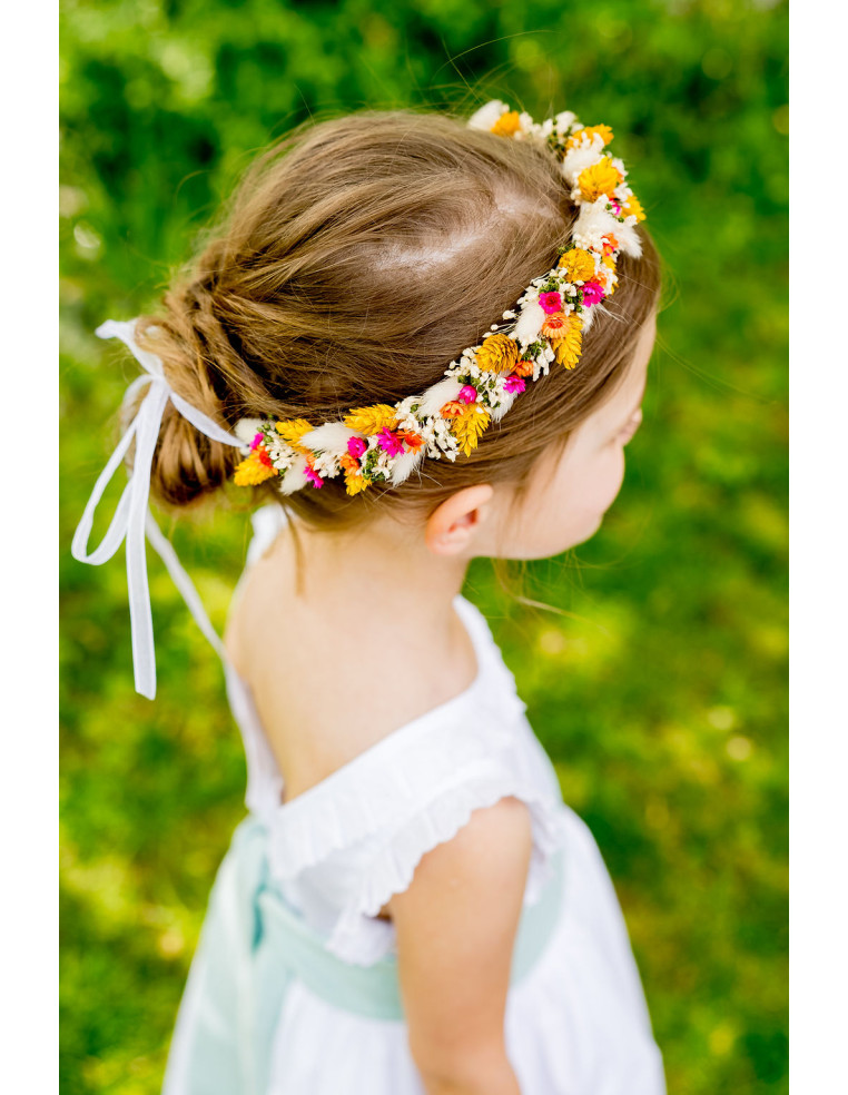 Couronne des Fleurs Ambre - Bellemond - Comptoir Doré