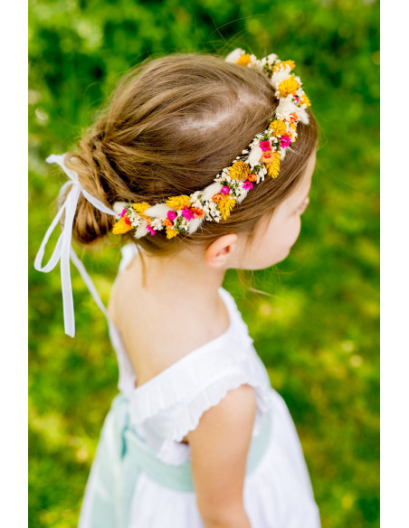 Couronne des Fleurs Ambre - Bellemond - Comptoir Doré