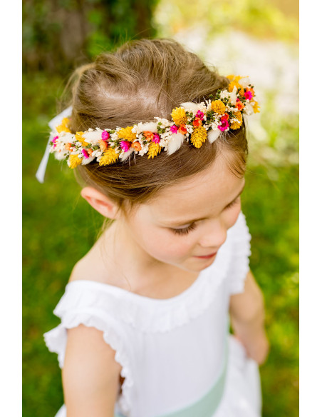 Couronne des Fleurs Ambre - Bellemond - Comptoir Doré