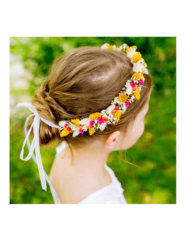Couronne des Fleurs Rosa - Bellemond - Comptoir Doré