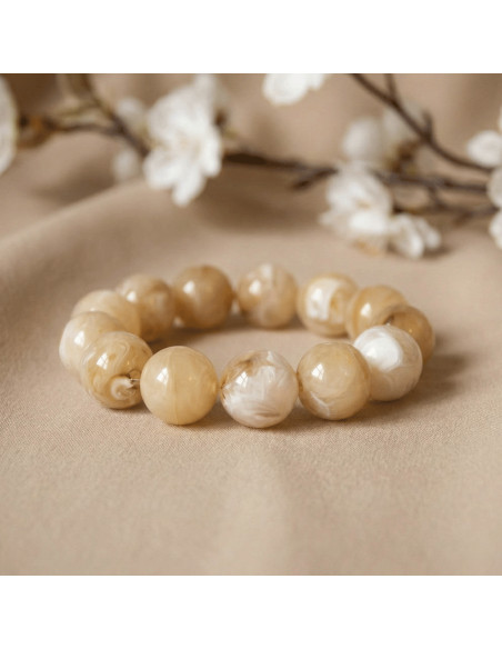 Bracelet Bulle Sable - Un de ces quatre - Comptoir Doré