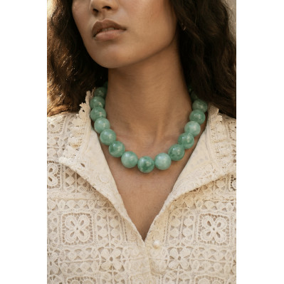 Collier Bulle Vert - Un de ces quatre - Comptoir Doré 2