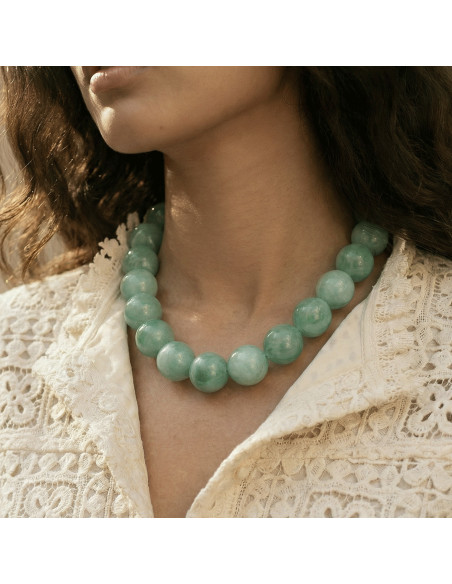 Collier Bulle Vert - Un de ces quatre - Comptoir Doré