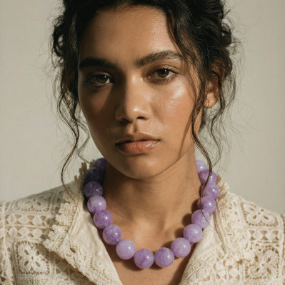 Collier Bulle Vert - Un de ces quatre - Comptoir Doré