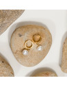 Boucles d'oreilles perle Louise - Comptoir Doré - L'Atelier de Clotilde