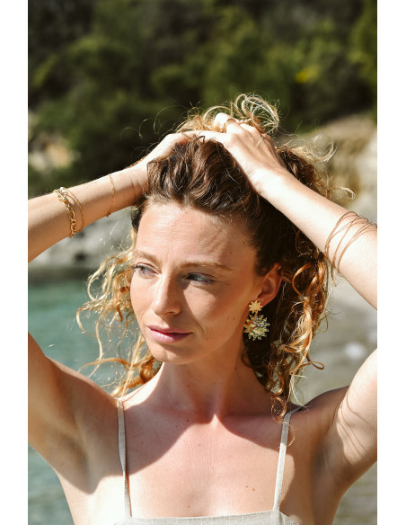 Boucles d'oreilles Luce - Aline - Comptoir Doré