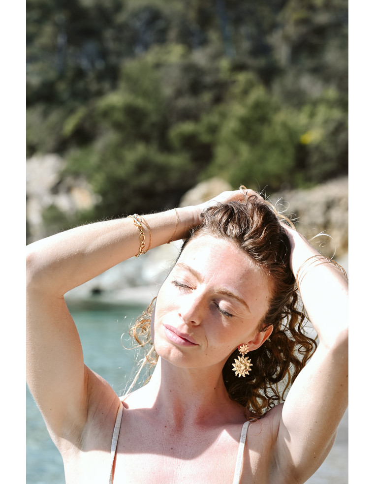 Boucles d'oreilles Luce - Aline - Comptoir Doré