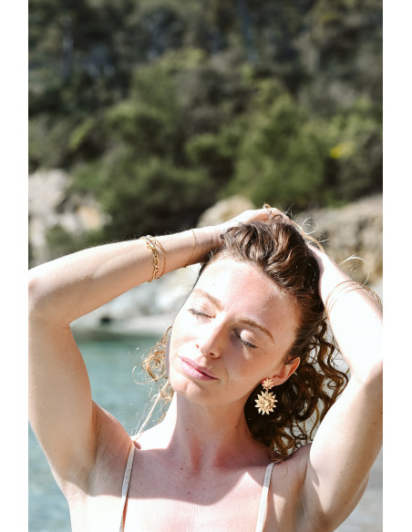 Boucles d'oreilles Luce - Aline - Comptoir Doré