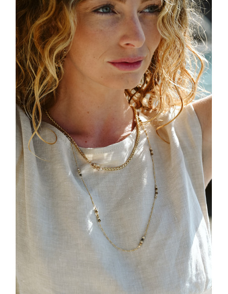 Collier Barry - Comptoir Doré - L'Atelier de Clotilde