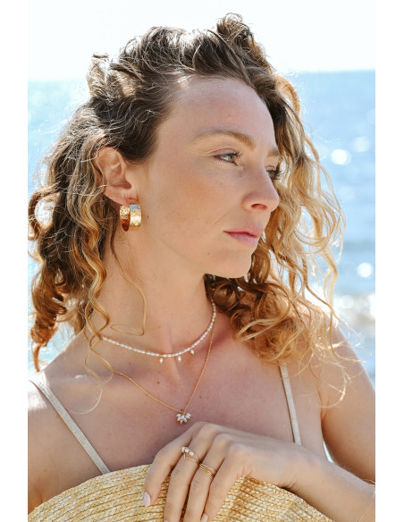 Collier perles Célestin - Comptoir Doré - L'Atelier de Clotilde