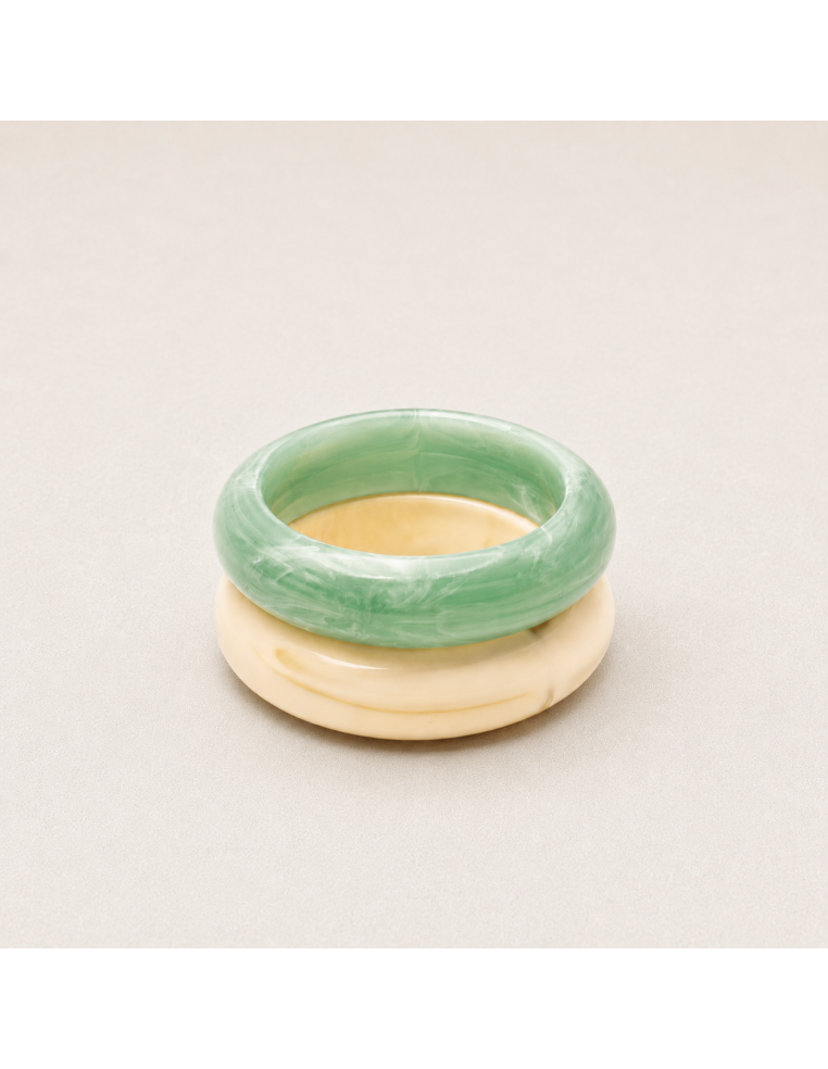 Duo de Joncs Matcha - Comptoir Doré