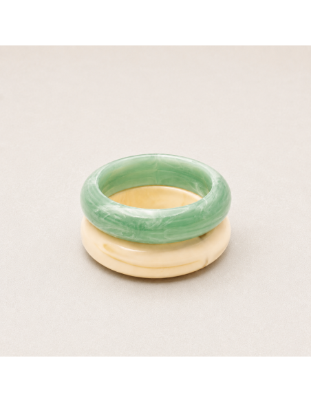 Duo de Joncs Matcha - Comptoir Doré
