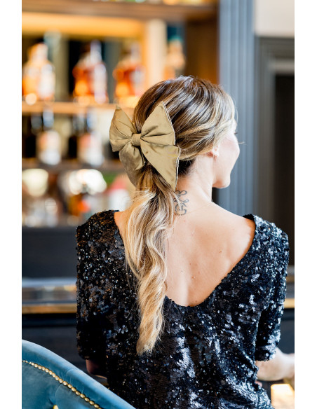 Nœud Scarlett Blanc - Bellemond - Comptoir Doré