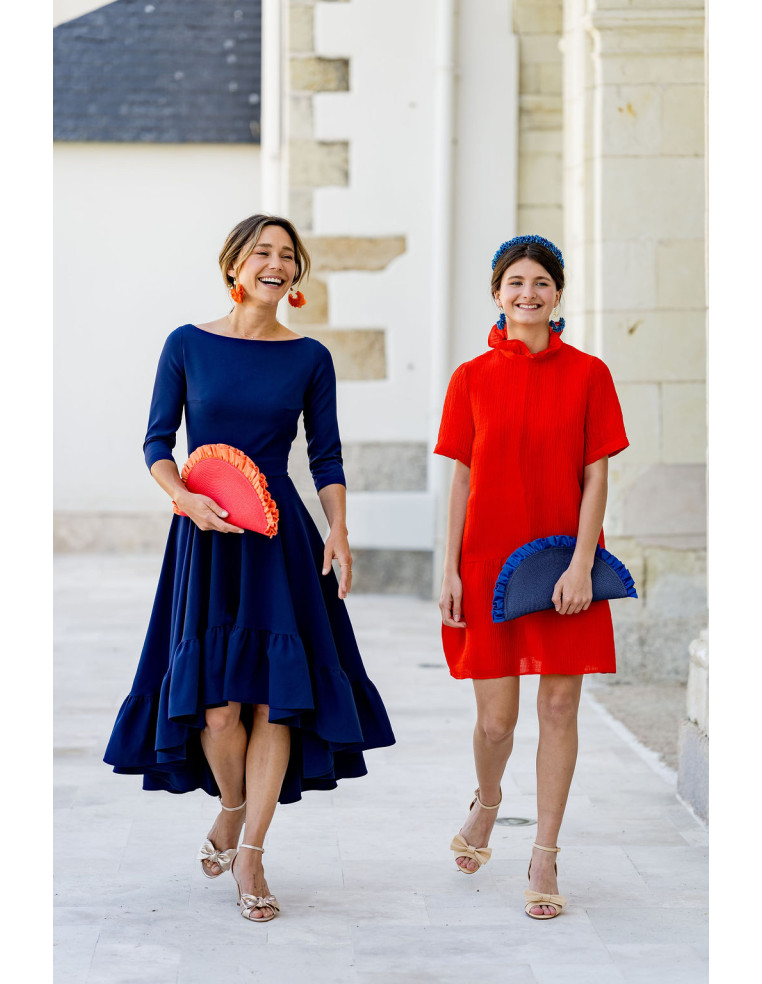 Pochette Lunéa Rouge - Bellemond - Comptoir Doré