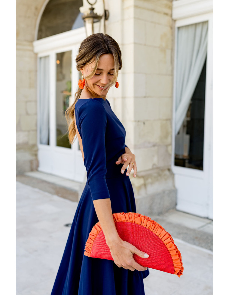 Pochette Lunéa Rouge - Bellemond - Comptoir Doré