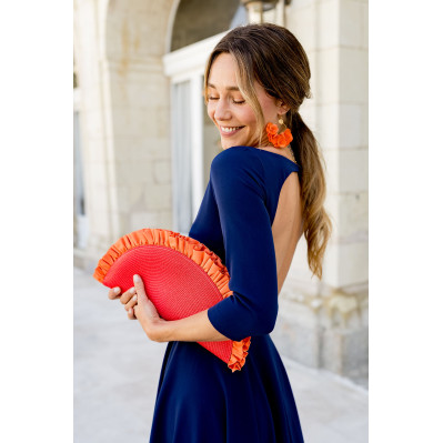 Pochette Lunéa Rouge - Bellemond - Comptoir Doré 2