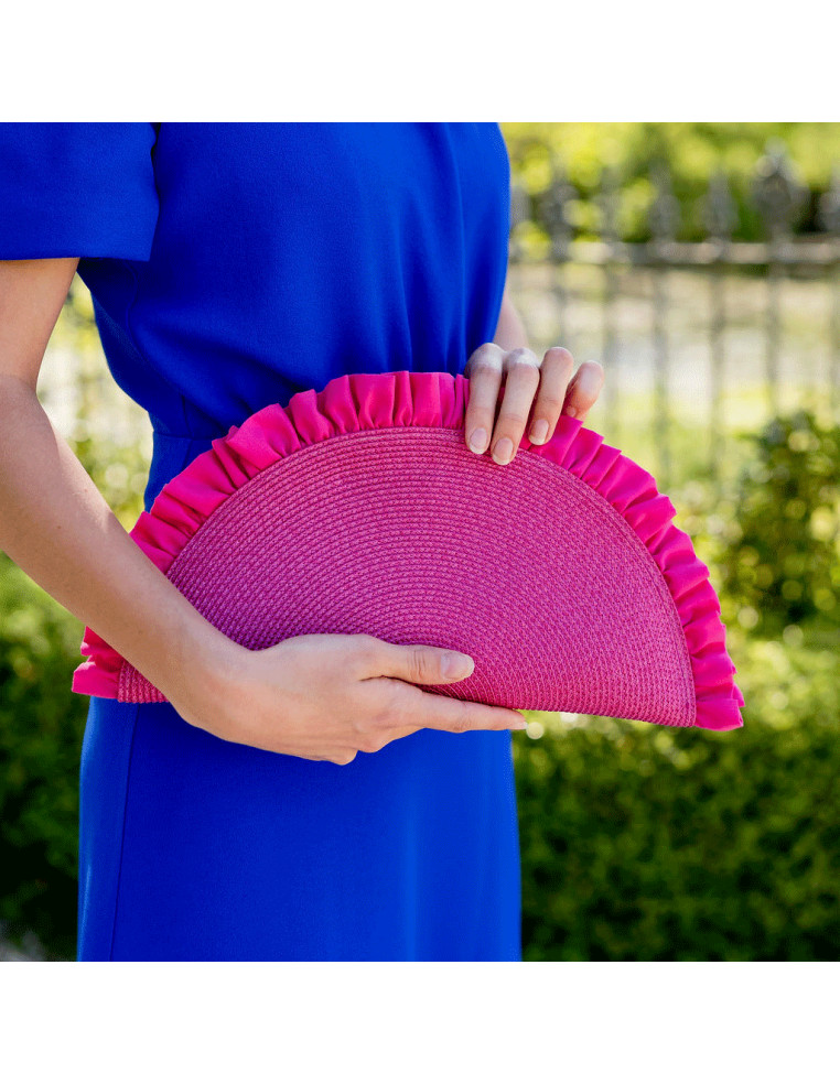 Pochette Lunéa Fuchsia - Bellemond - Comptoir Doré