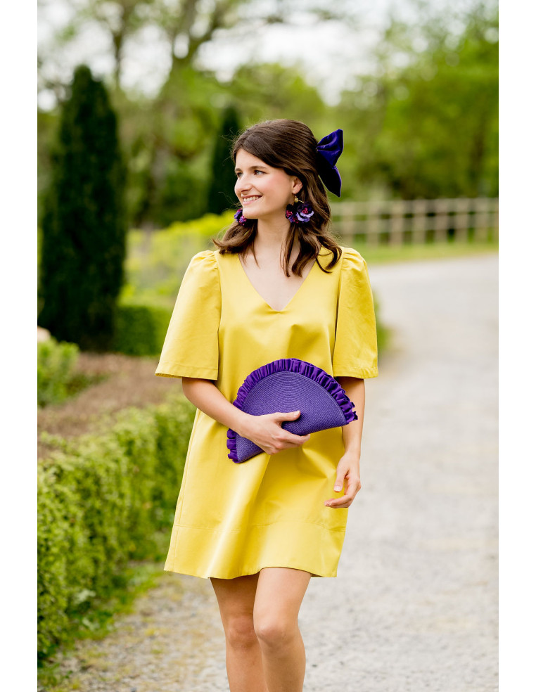 Pochette Lunéa Violet - Bellemond - Comptoir Doré