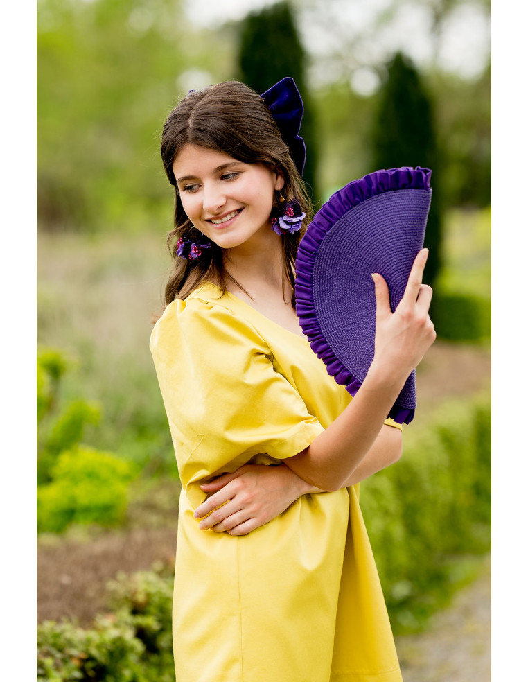 Pochette Lunéa Violet - Bellemond - Comptoir Doré