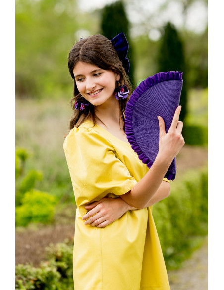 Pochette Lunéa Violet - Bellemond - Comptoir Doré