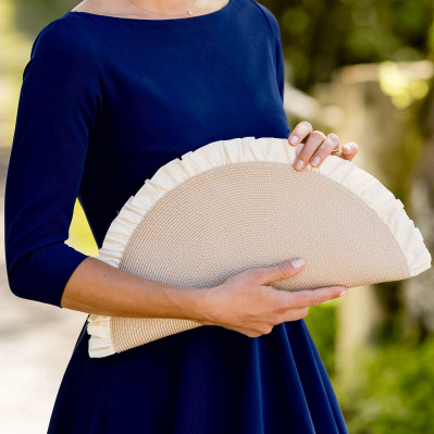 Pochette Lunéa Beige - Bellemond - Comptoir Doré