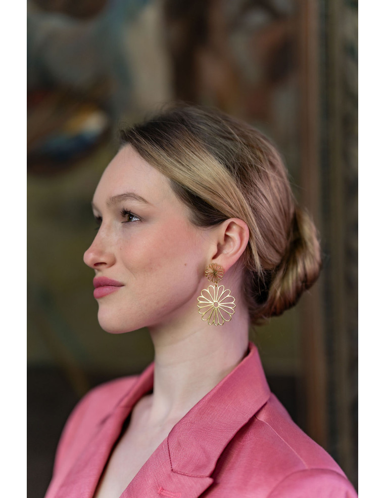 Boucles d'oreilles Nathalie - Clarance Bijoux - Comptoir Doré