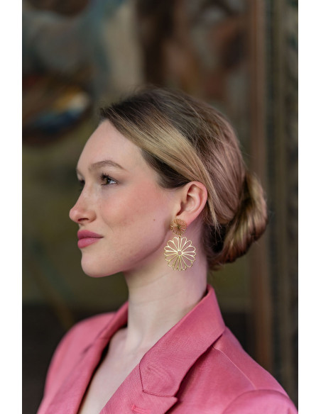 Boucles d'oreilles Nathalie - Clarance Bijoux - Comptoir Doré