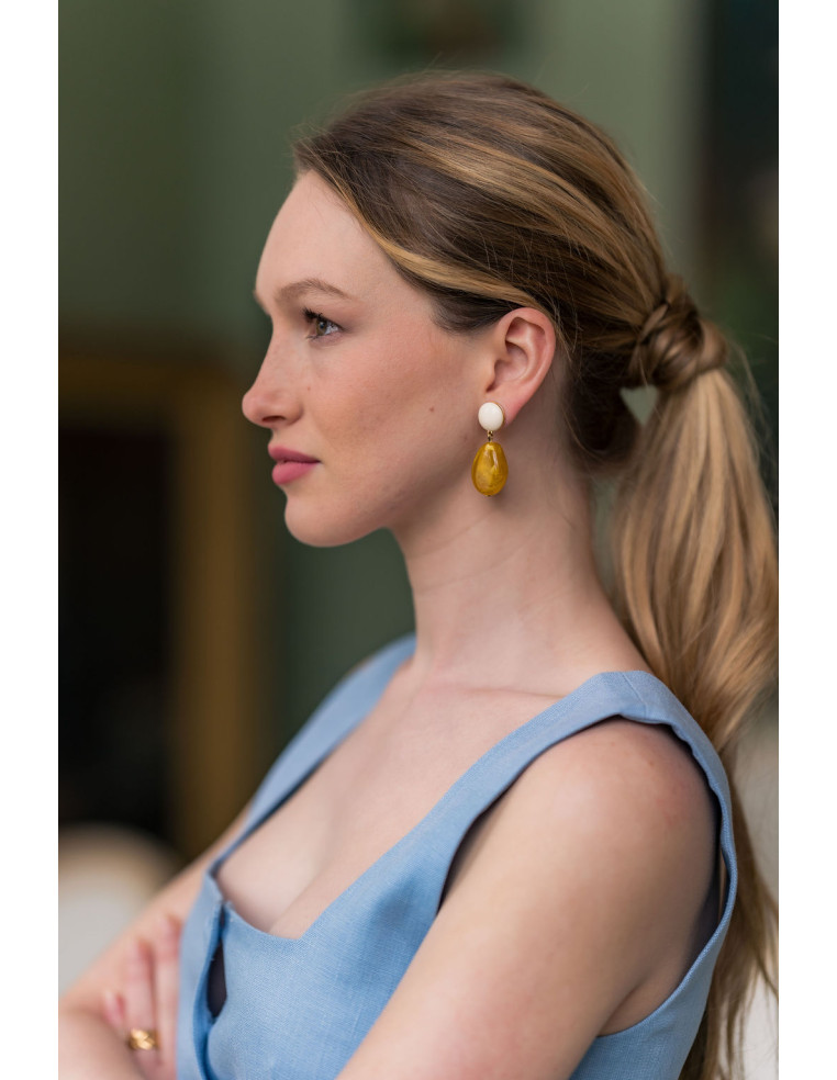 Boucles d'oreilles Suzanne - Clarance Bijoux - Comptoir Doré
