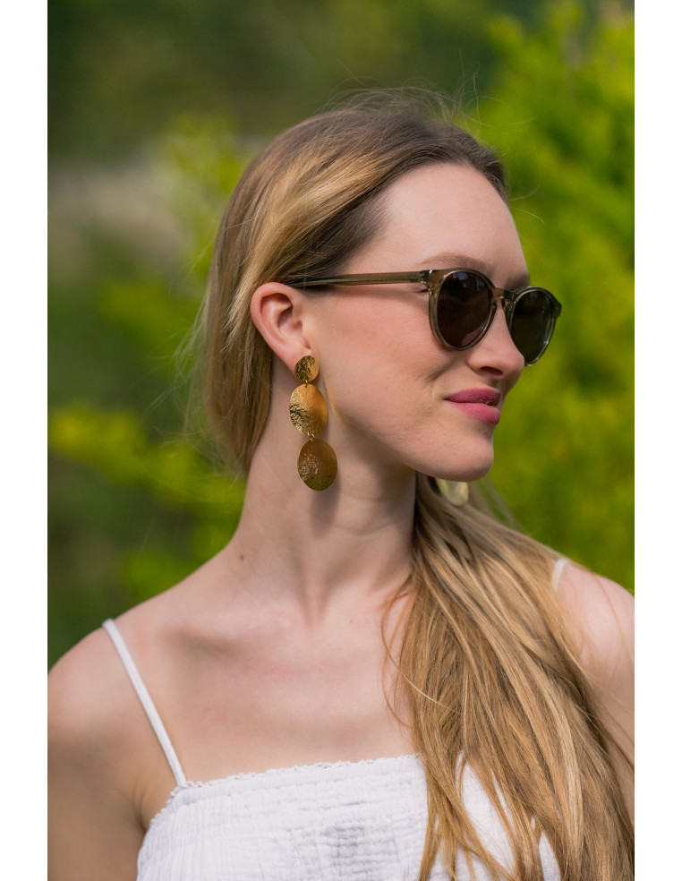 Boucles d'oreilles Katherine - Clarance Bijoux - Comptoir Doré