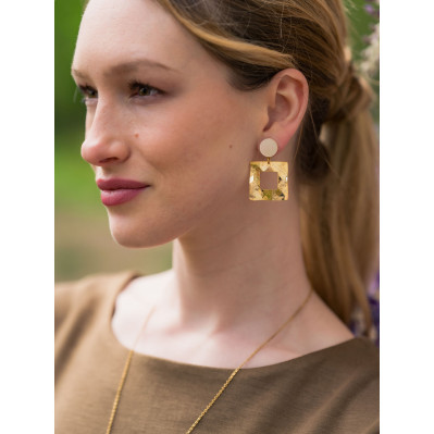 Boucles d'oreilles Madeleine - Clarance Bijoux - Comptoir Doré 2