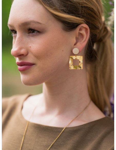 Boucles d'oreilles Madeleine - Clarance Bijoux - Comptoir Doré