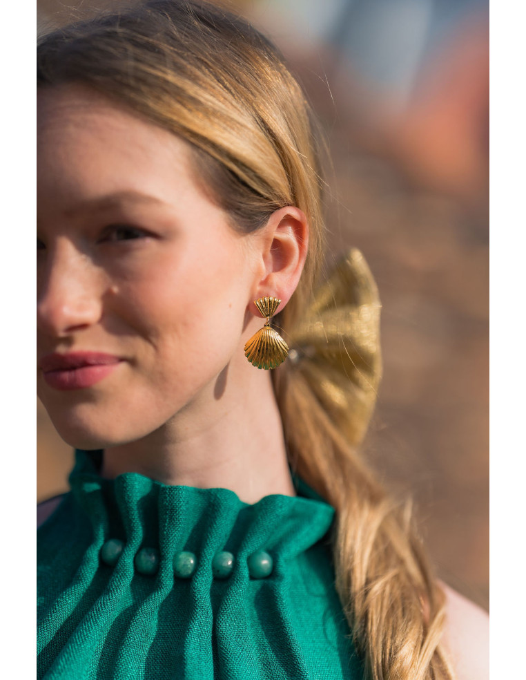 Boucles d'oreilles Eugenie - Clarance Bijoux - Comptoir Doré