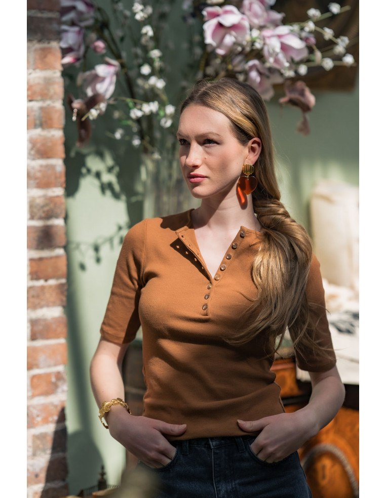 Boucles d'oreilles Adèle - Clarance Bijoux - Comptoir Doré