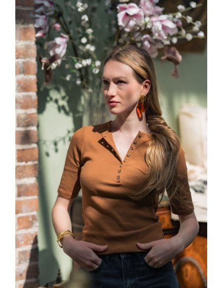 Boucles d'oreilles Adèle - Clarance Bijoux - Comptoir Doré