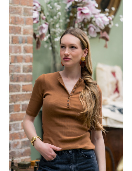 Boucles d'oreilles Adèle - Clarance Bijoux - Comptoir Doré