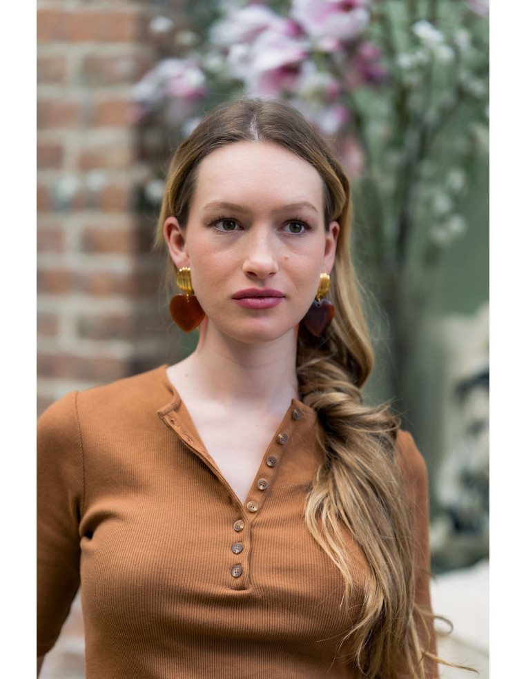 Boucles d'oreilles Adèle - Clarance Bijoux - Comptoir Doré