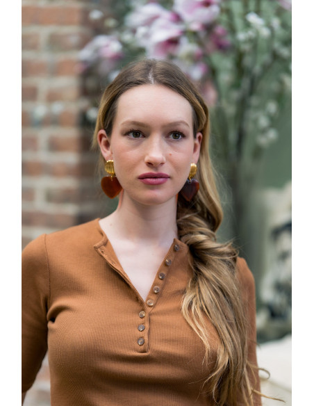 Boucles d'oreilles Adèle - Clarance Bijoux - Comptoir Doré