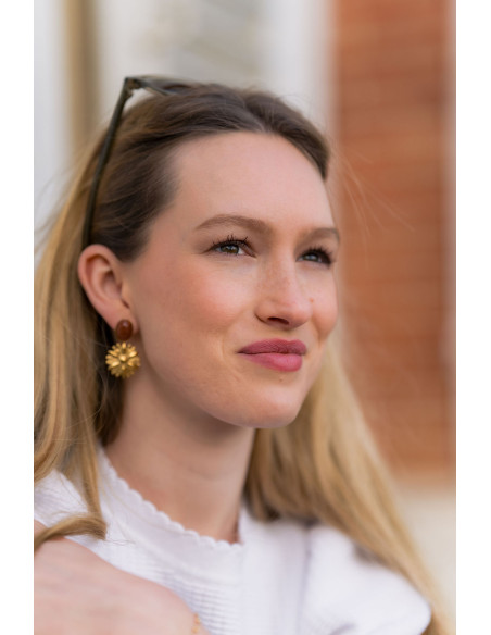 Boucles d'oreilles Anne - Clarance Bijoux - Comptoir Doré