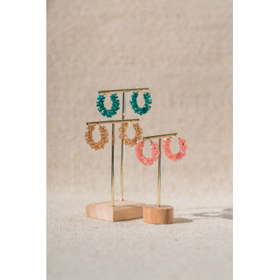 Créoles Esmée - Clarance Bijoux - Comptoir Doré 2