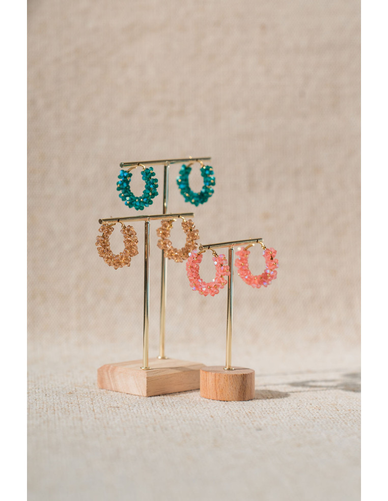 Créoles Esmée - Clarance Bijoux - Comptoir Doré