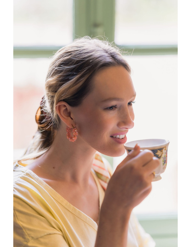 Créoles Esmée - Clarance Bijoux - Comptoir Doré