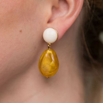 Boucles d'oreilles Suzanne - Clarance Bijoux - Comptoir Doré