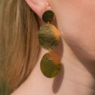 Boucles d'oreilles Katherine - Clarance Bijoux - Comptoir Doré
