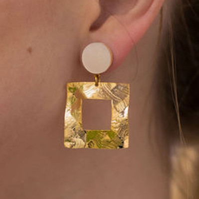 Boucles d'oreilles Madeleine - Clarance Bijoux - Comptoir Doré
