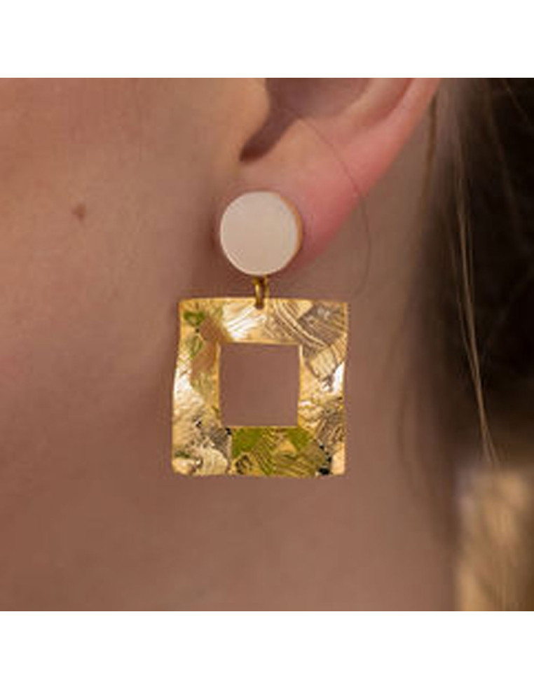 Boucles d'oreilles Madeleine - Clarance Bijoux - Comptoir Doré